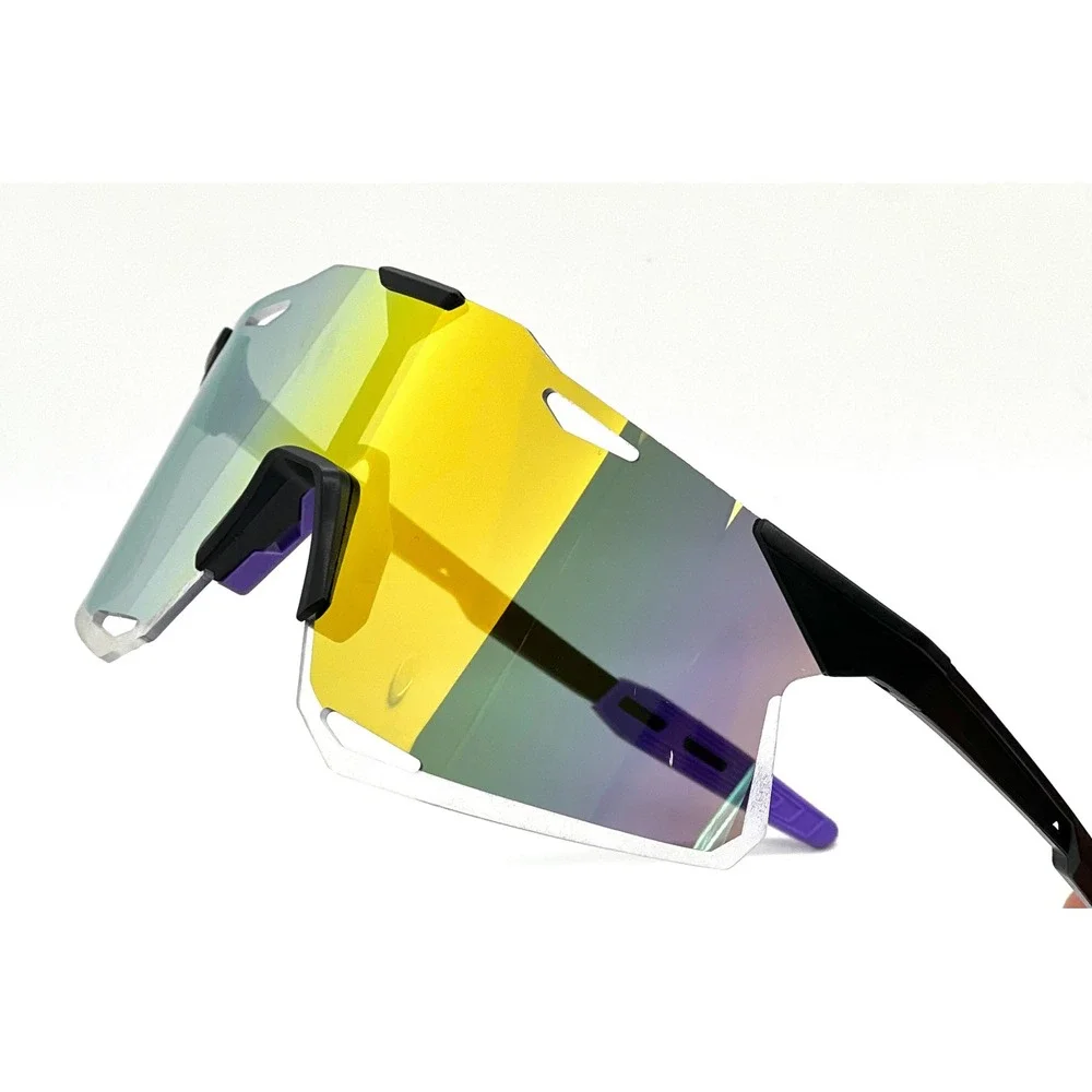 Sport Sunglasses Mirrored Lens Cycling Running Glasses Street Beach Wear Fishing